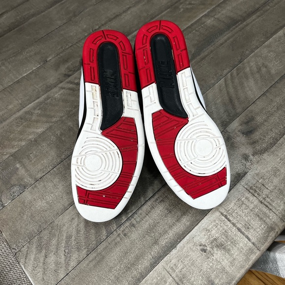 Nike Air Jordan 2 Retro Mid Chicago Sneakers Sz 11 - Picture 5 of 7